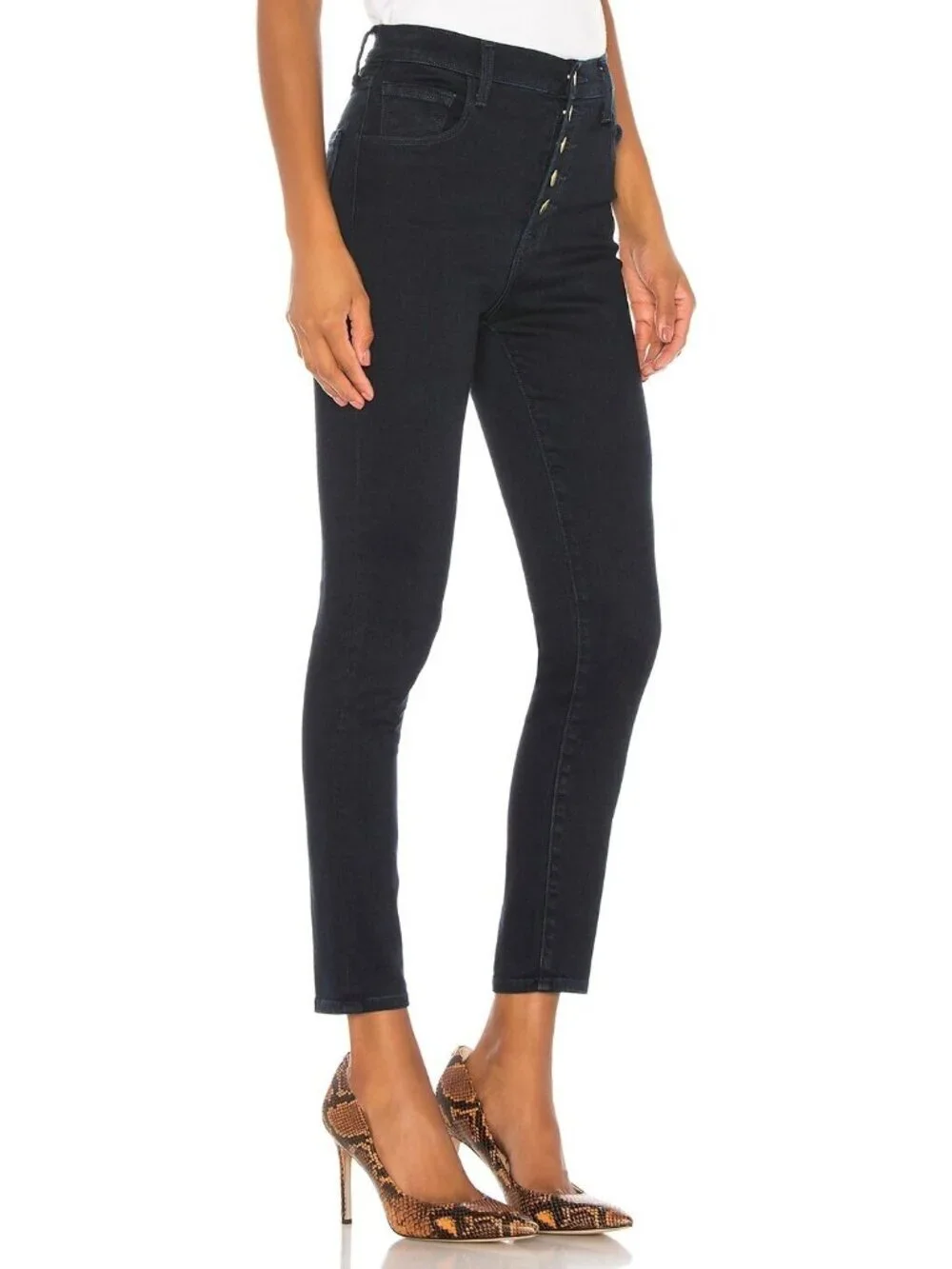 NWT J Brand Lillie High Rise Crop Skinny in Penrose PhotoReady HD Jeans 29